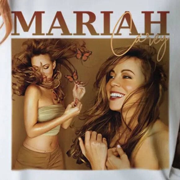 Mariah Carey Butterfly T Shirt, Mariah Carey 90_s Retro T Shirt 141 - Picture 2 of 5
